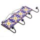 Navy Blue Yellow Flower Tiles Hooks